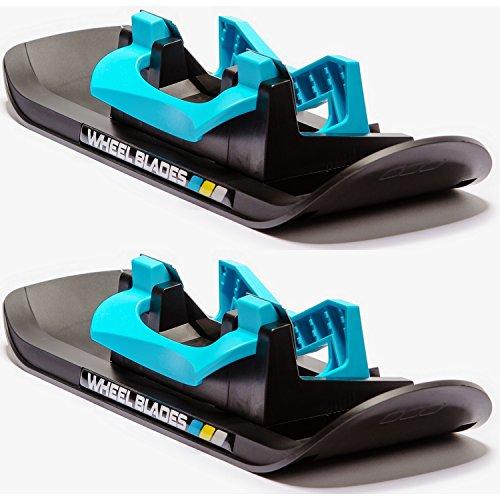 Wheelblades Sci XL per rimorchio bicicletta e passeggino per guida sulla neve in inverno, numero di paia (2 pezzi)