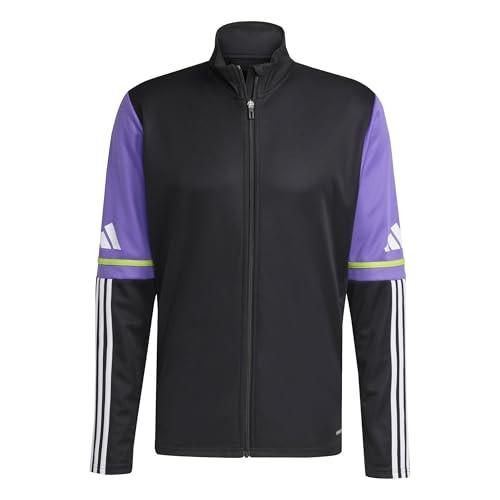 Giacca Training Adidas Uomo SQUADRA25 - Black/Purple Rush