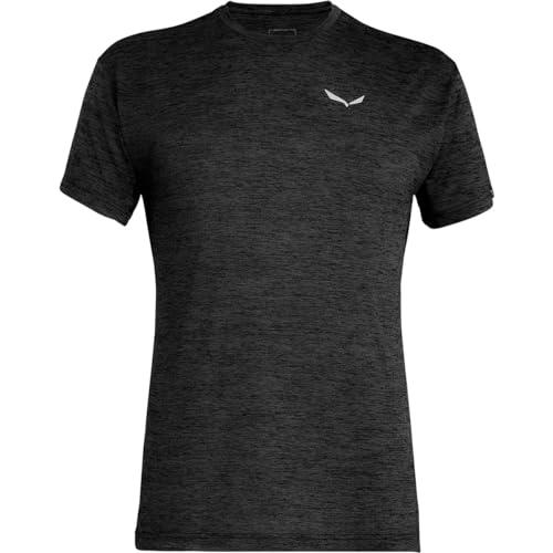 SALEWA Puez Melange Dry'Ton T-Shirt Uomo, Nero