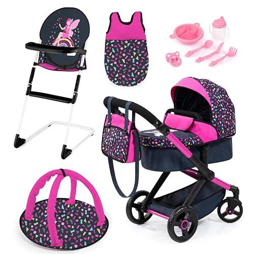Bayer Dolls Pram Xeo Deluxe Set (17080AB)