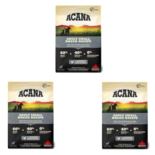 Acana Adult Small Breed Recipe - Tripla Confezione (3 x 340g)