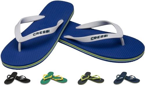 Cressi Beach Infradito Unisex Adulto Blu/Bianco 43/44