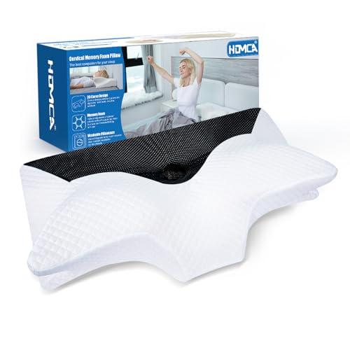 HOMCA Cuscino Cervicale Ortopedico in Memory Foam