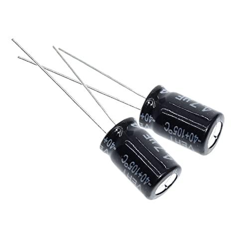 EFARMA Condensatori elettrolitici in Alluminio 400V 4.7uF (10 pezzi)