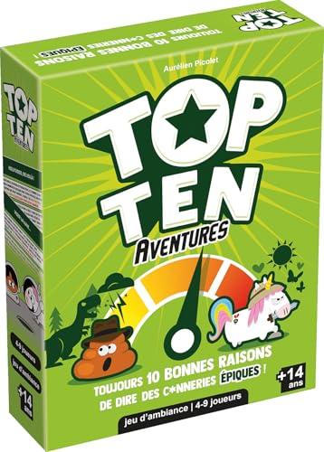 Asmodee - Top Ten Avventures - Cocktail Games - Gioco da tavolo cooperativo