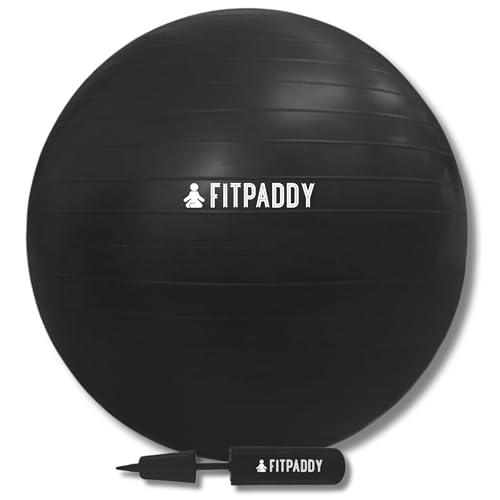 FITPADDY Palla Ginnica 65 cm per Yoga, Fitness e Pilates