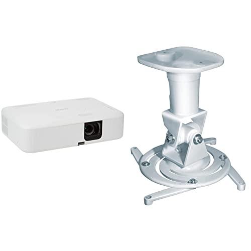 Epson CO-FH02 Videoproiettore Full HD con Android TV e Supporto da Soffitto My Wall H16-1WL