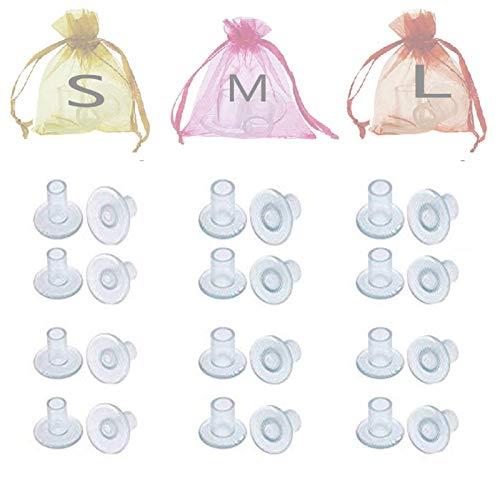 Protezioni per Tacchi Alti - 12 Paia di Tappi Salva-Tacchi Trasparenti