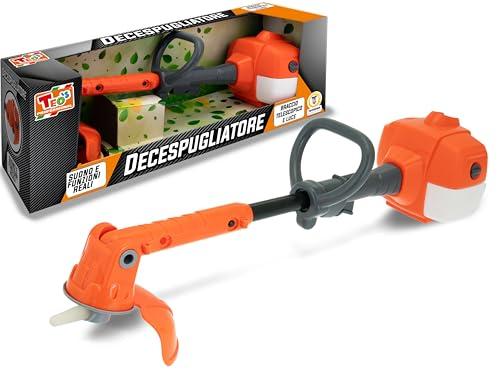 Teorema - Decespugliatore Giocattolo per Bambini a Batteria con Luci e Suoni