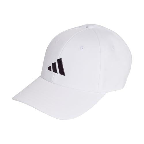 Cappellino Adidas Baseball Cotton New Logo Bianco/Nero