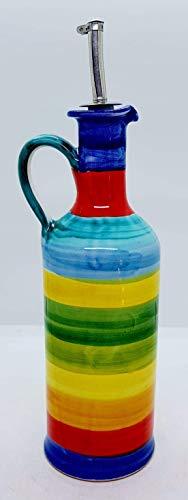 Oliera da Tavola Policromo Handmade Le Ceramiche del Castello