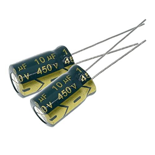 EFARMA Condensatori elettrolitici 10uF 450V