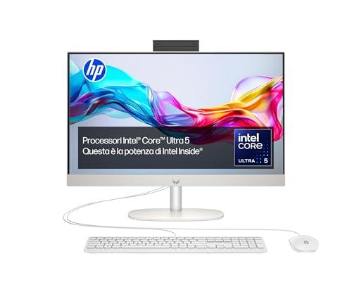 HP 24-cr1000sl All-in-One, Intel Core Ultra 5-125U, Intel Evo Edition, AI, 16GB RAM DDR5, 512GB SSD, Display da 23,8