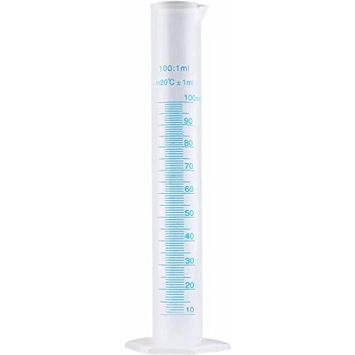 Cilindro Graduato in Plastica Trasparente LATRAT 100 ml