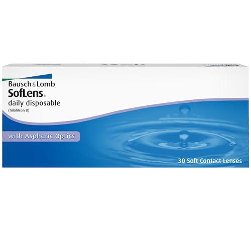SofLens Daily Disposable Lenti a Contatto Giornaliere, 30 Lenti, BC 8.6 mm, DIA 14.2 mm, -3.75 Diopt