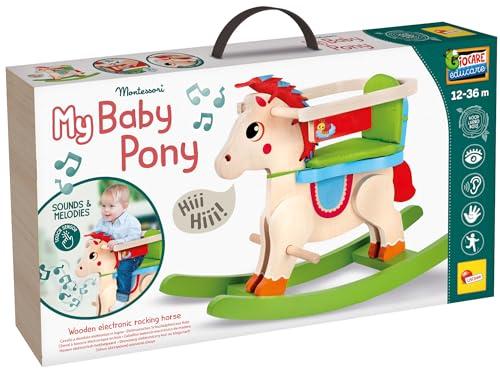 Lisciani Giochi Montessori Wood My Baby Pony