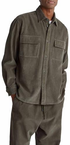United Colors of Benetton Camicia Overshirt Velluto a Coste