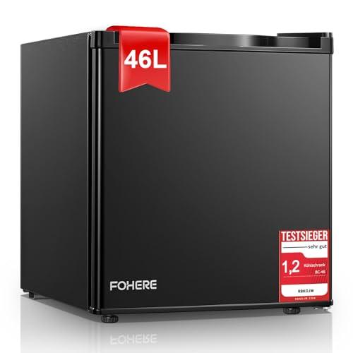FOHERE Mini Frigorifero Monoporta 46L Nero