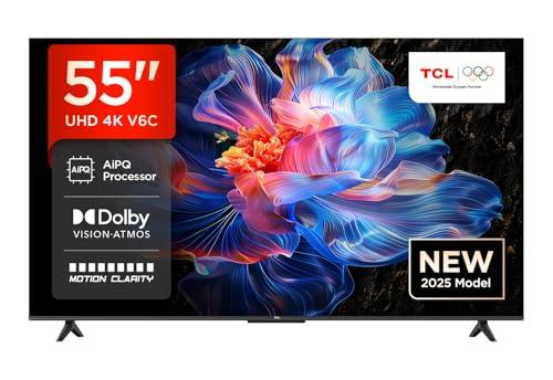 TCL 55V6C Smart TV LED 4K HDR 55 pollici con Google TV