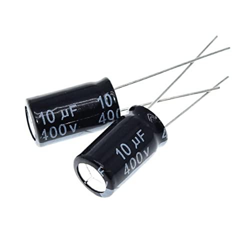 EFARMA Condensatori elettrolitici 400V 10uF - Set da 10