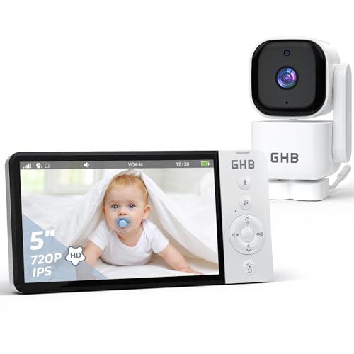 GHB Baby Monitor Video e Audio 5''