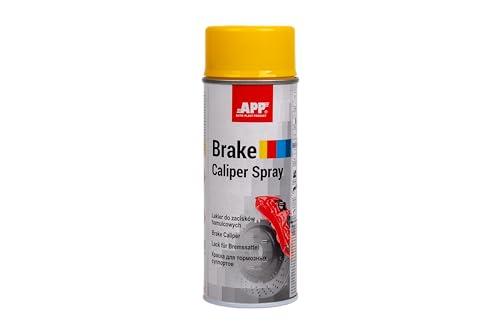 APP Brake Caliper Spray Giallo - Vernice per Pinze Freni Auto Resistente al Calore