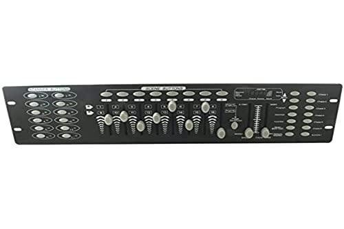Centralina DMX Mixer Controller Luci Disco Effetti DJ 192 Canali