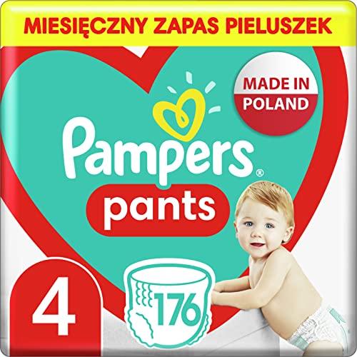 Pampers Pants Baby-Dry Taglia 4 (9-15 kg) - Confezione Maxi da 176 pannolini