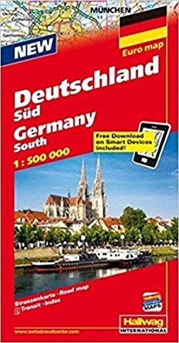 Southern Germany Road Map