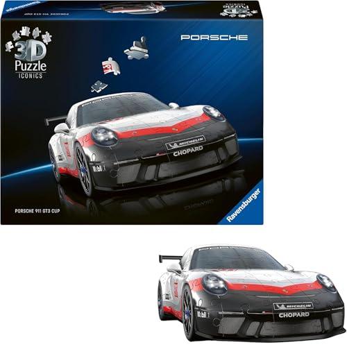 Ravensburger - Puzzle 3D Iconics: Porsche 911 GT3 Cup
