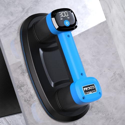 Ventosa a Batteria Professionale per Piastrelle, Vetro e Marmo - 300KG
