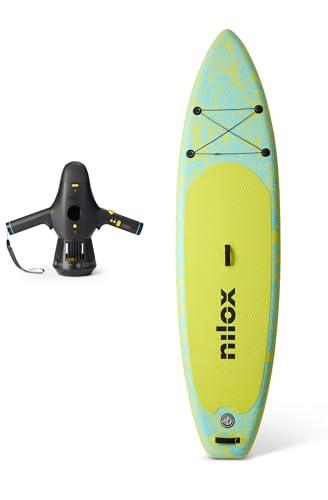 Nilox Set Tavola da SUP Gonfiabile con Scooter Acquatico Elettrico