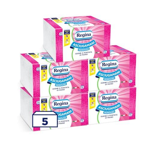 Regina Asciugamani Monouso - Confezione Dispenser 5x100