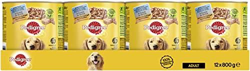 Pedigree Adult 3 Varietà - Cibo Umido Completo per Cani Adulti