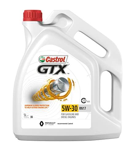 Castrol GTX 5W-30 Olio Motore Sintetico 5 Litri