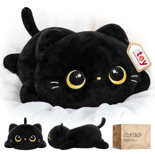 Mewaii Peluche Cuscino Kawaii Stitch Gatto Nero - 33cm