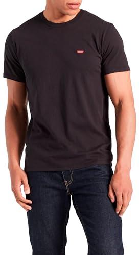 Levi's Big & Tall Original Housemark Tee, Uomo, Mineral Black, 3XL