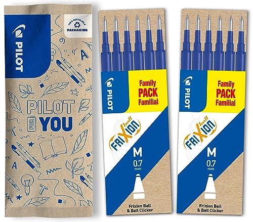Pilot Frixion Ricariche Inchiostro Cancellabile Blu - Set da 2