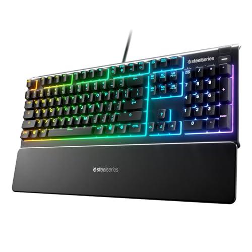SteelSeries Apex 3 - Tastiera da Gaming RGB (Layout Italiano QWERTY)