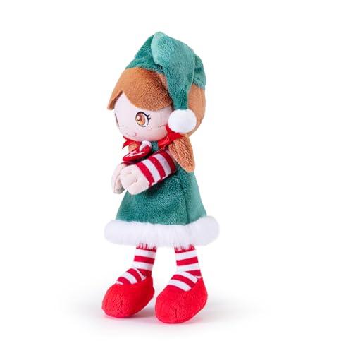 Trudi Elfa Lela Soggetti Natalizi in Peluche, Elfi di Natale | 10x18x5cm Taglia XXS | Xmas | Modello 29360