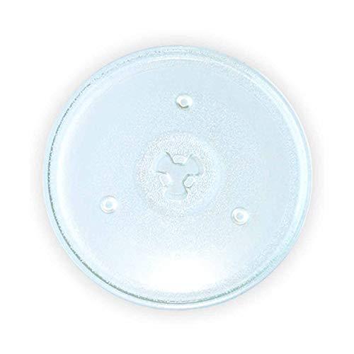 Piatto per microonde universale in vetro trasparente