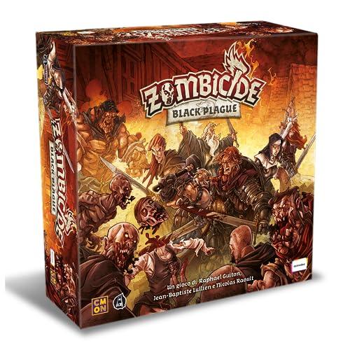 Asmodee Zombicide: Black Plague, Gioco da Tavolo Collaborativo