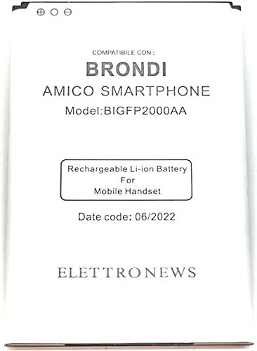 Batteria Brondi Amico Smartphone BL-55A 2000mAh