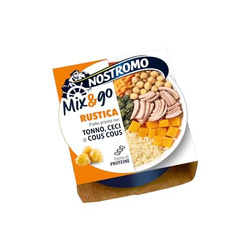 Nostromo - Piatto pronto Mix&Go con Tonno, Mais e Carote