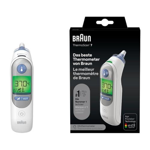 Braun ThermoScan 7 Termometro Auricolare con Age Precision