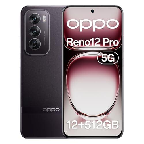 OPPO Reno12 Pro 5G Space Brown - Smartphone AI con Fotocamera Avanzata