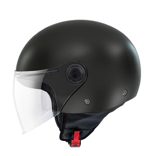 Casco MTB Street S Solid A1 Nero Opaco L