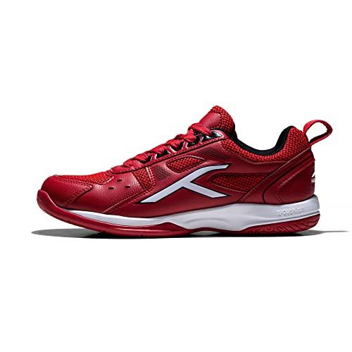 Scarpe da Badminton Professionali HUNDRED Raze Uomo - Rosso/Bianco