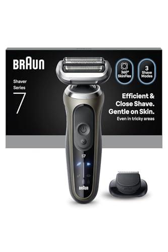 Braun Series 7 - Rasoio Elettrico Uomo con Rifinitore di Precisione