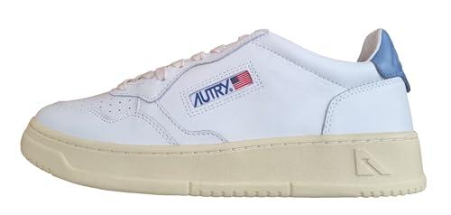 Autry Medalist LL89: Sneakers Iconiche in Pelle Bianca e Tempesta